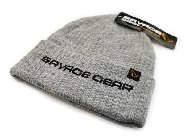 Savage Gear Fold Up Beanie - Light Grey