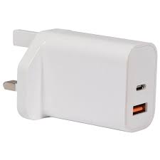 Mercury Super Fast GaN Charger - 45W USB Type-A & Type-C Charger