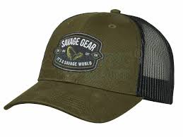 Savage Gear Badge Trucker Cap - Green