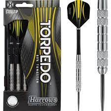 Harrows Torpedo 80% Tungsten Steeltip Darts