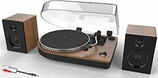 Steepletone Camden 2 Turntable and Speakers