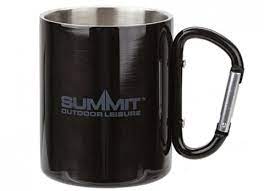 SUMMIT 300ml Aluminium Carabiner Handled Mug
