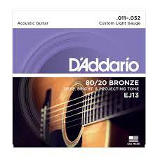 D'addarío 80/20 Bronze Acoustic Guitar Strings