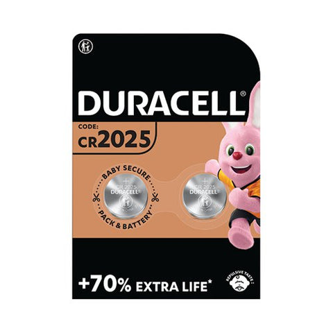 Duracell DL2025 3V Lithium Button Battery