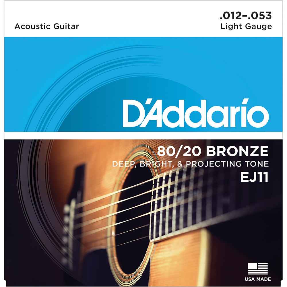 D'addarío 80/20 Bronze Acoustic Guitar Strings