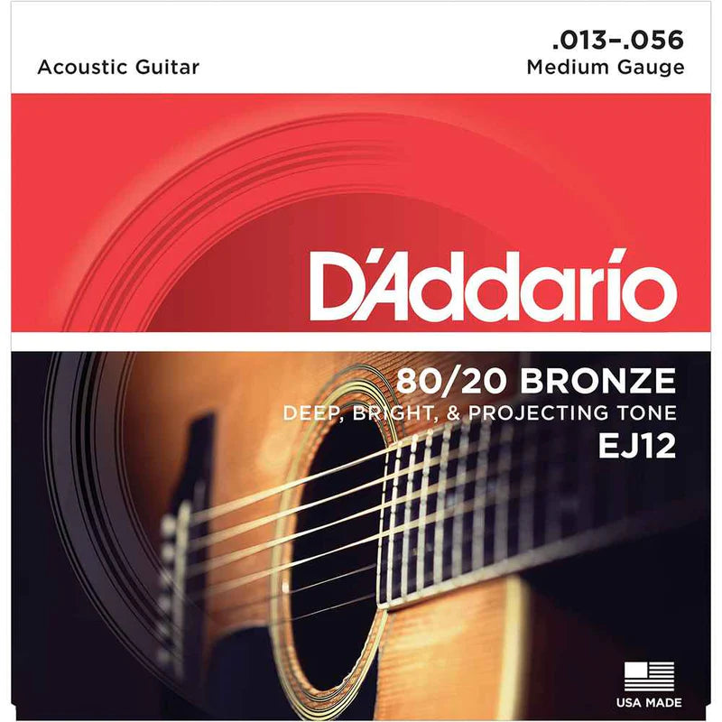 D'addarío 80/20 Bronze Acoustic Guitar Strings