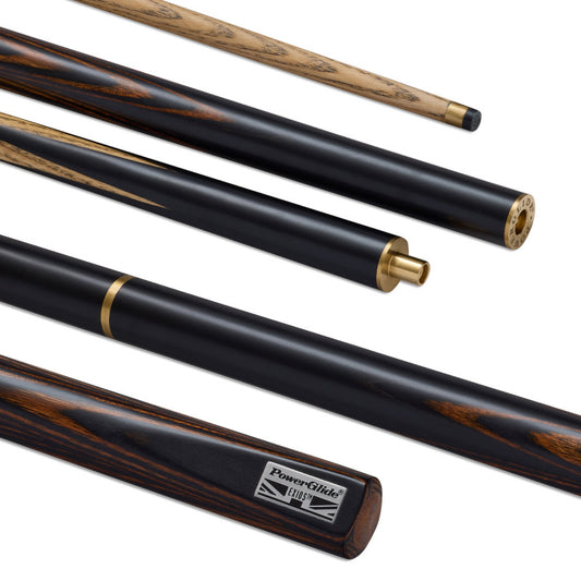 PowerGlide Exios Snooker Cue (2 Piece, 19oz. 57" 9.5mm Tip)