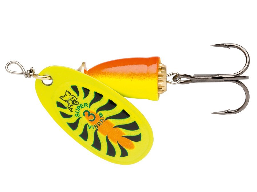 Blue Fox Vibrax Fluorescent Spinners