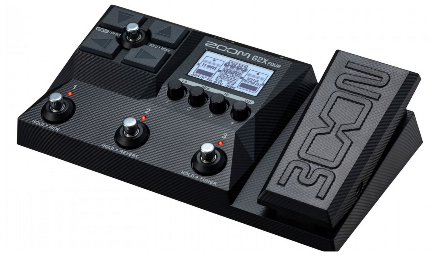 Zoom G2X Four Guitar Multi Effects unit with Expression Pedal