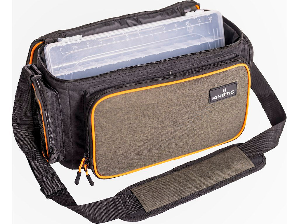 Kinetic Lure Shoulder Bag 1 Box System (Olive Melange/Orange)