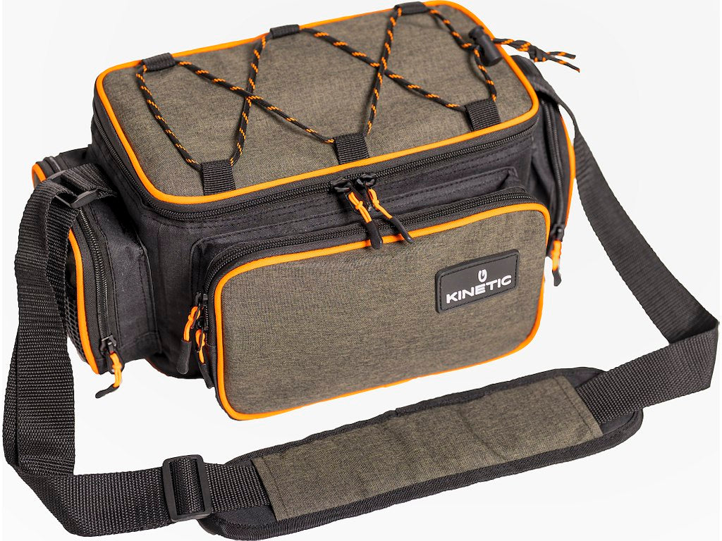 Kinetic Small Lure Bag 1 Box System (Olive Melange/Orange)