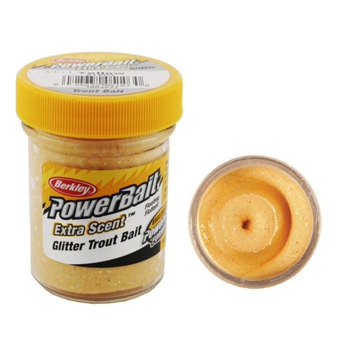 Berkley PowerBait Natural Extra Scent Glitter Trout Bait (50g)