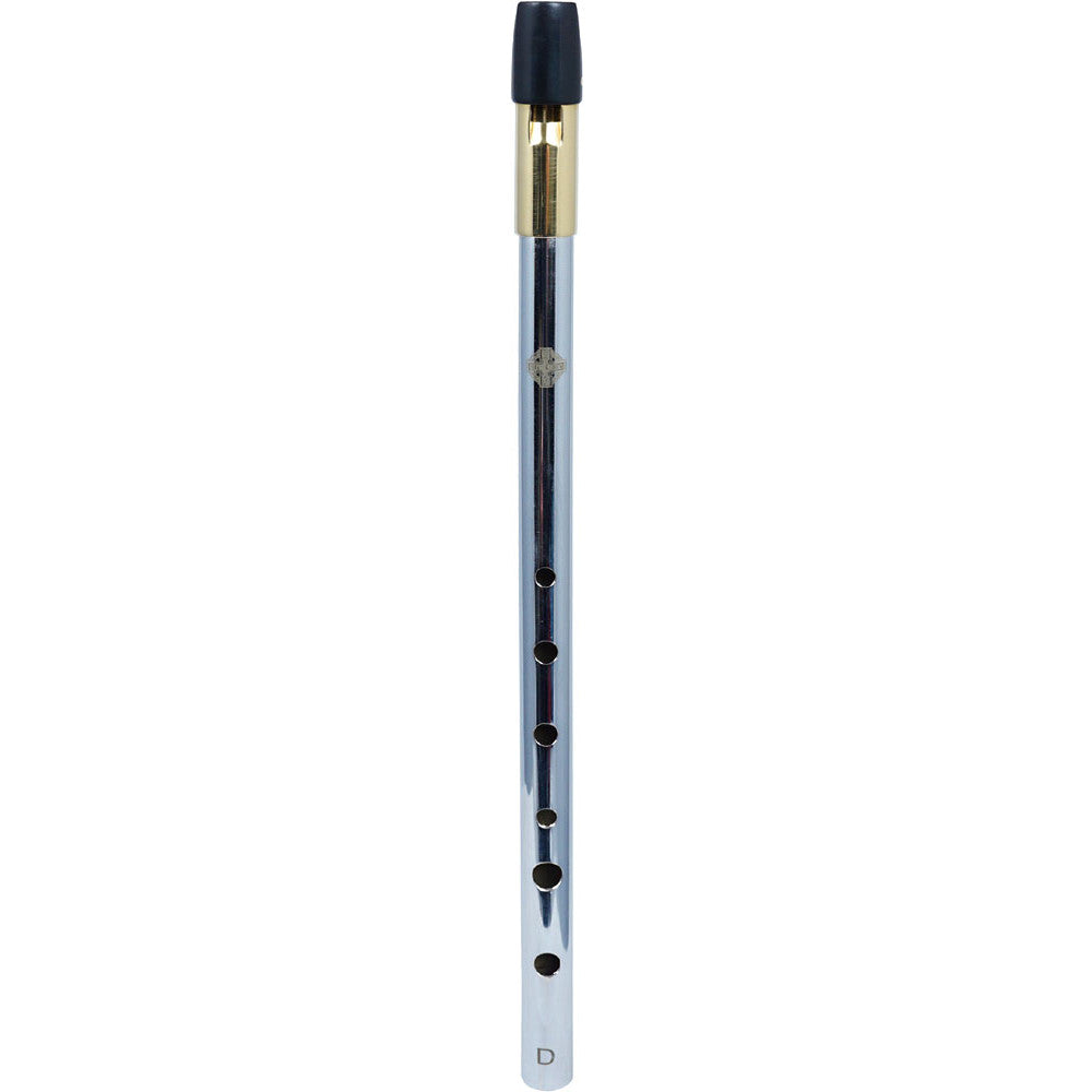 Glenluce Wexford High D Whistle. Chrome Finish