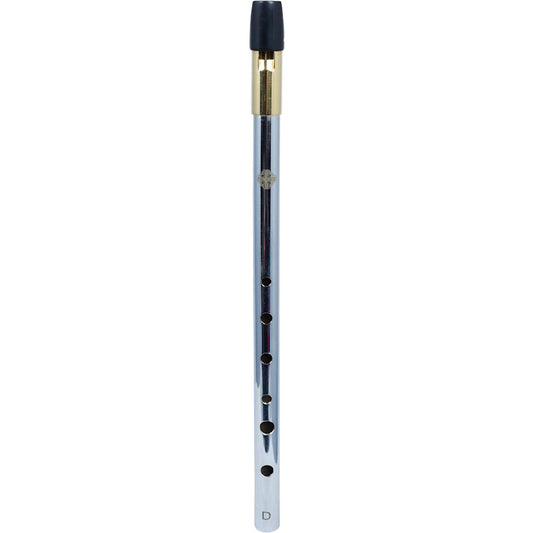 Glenluce Wexford High D Whistle. Chrome Finish