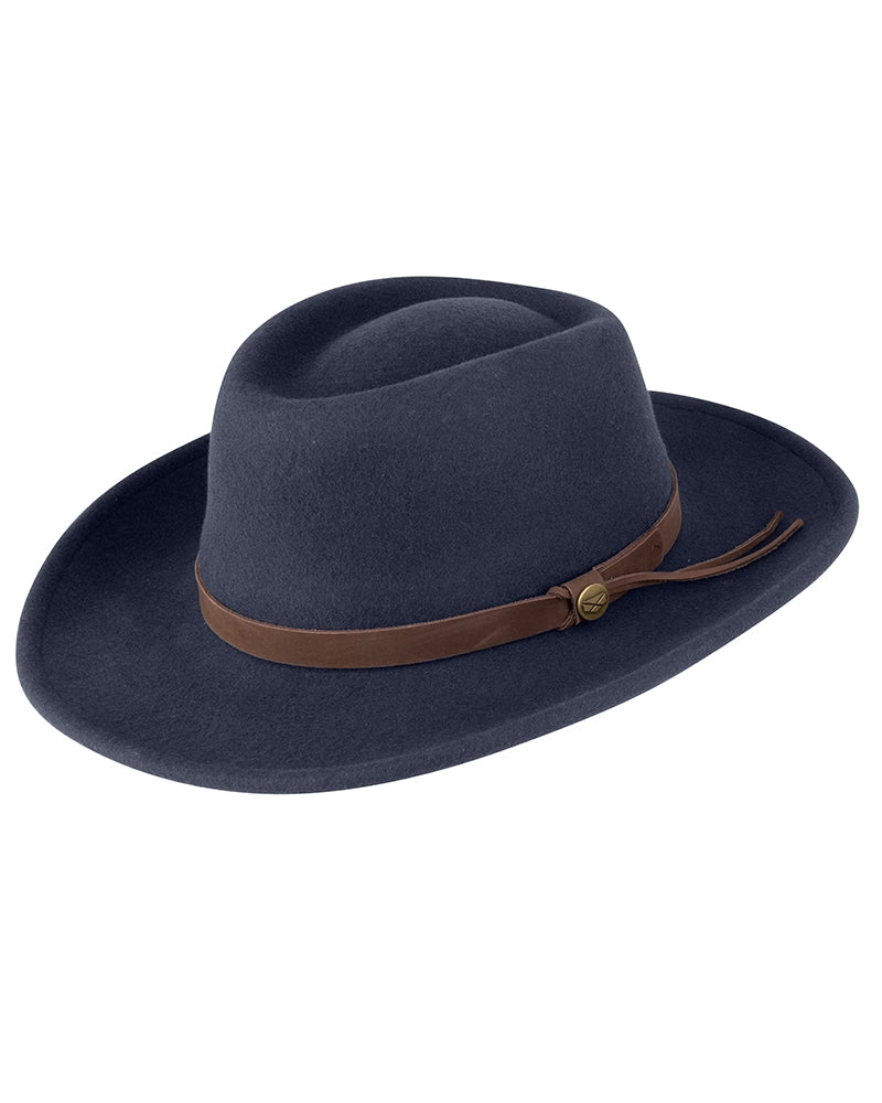 Hoggs Of Fife Perth Crushable Felt Hat