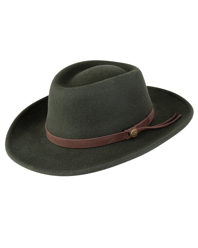 Hoggs Of Fife Perth Crushable Felt Hat