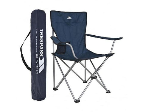 Trespass Settle Camping Chair (Navy)
