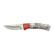 Elk Ridge Folding Knife 4.5" - Wolf (ER2012)
