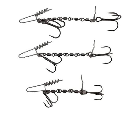 Behr Soft Plastic Double Hook Rig 13cm