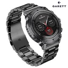 Garett Atom Smartwatch - Black Steel
