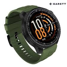 Garett Compass GPS Smartwatch - Black Steel