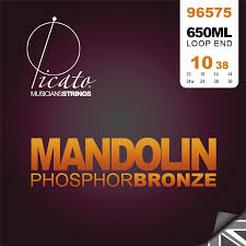 Picato Mandolin Strings Phosphor Bronze Loop End (10-38)
