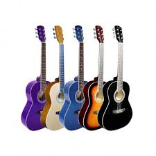 Koda 3/4 Acoustic Guitar, Steel Strings, Spruce Top, Baswood B&S, 5mm Gig Bag, Strap & Picks