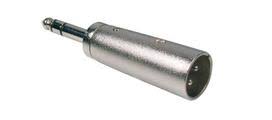 Boston Adaptor, XLR Male metal - 6.3mm jack male stereo (AT-305)