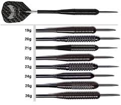 Harrows Black Arrow Darts - Steel Tip Darts