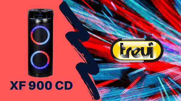 Trevi X-FEST Amplified Speaker 90w CD/USB/BT/AUX - XF900CD