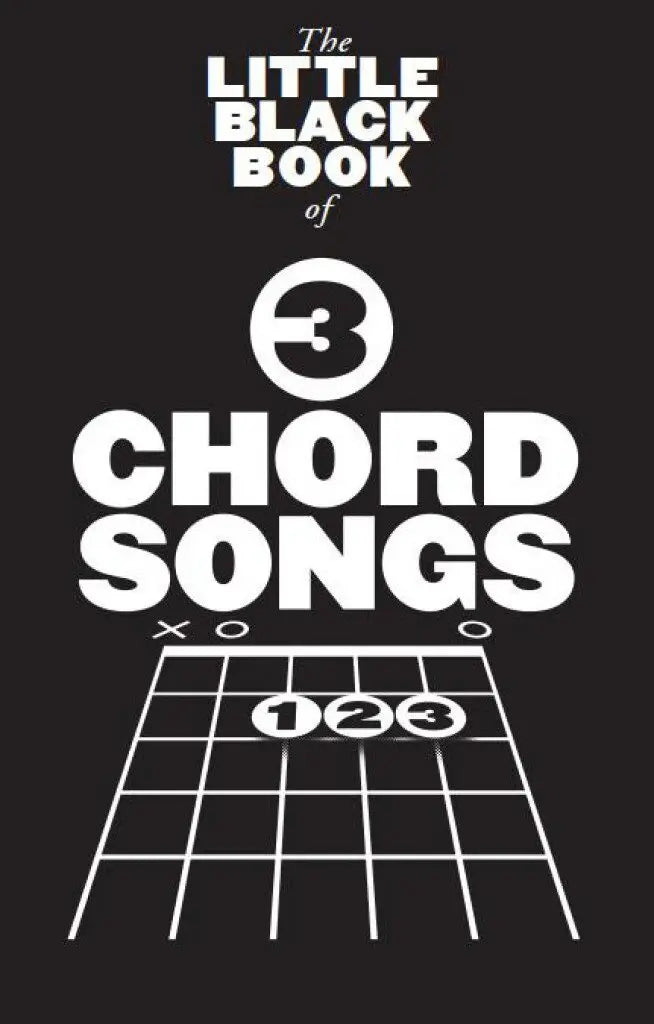 Little Black Book Songbook 3 Chord Songs