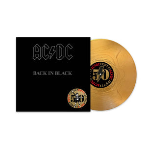 AC/DC - Back in Black Gold Edition LP (Gold Vinyl)