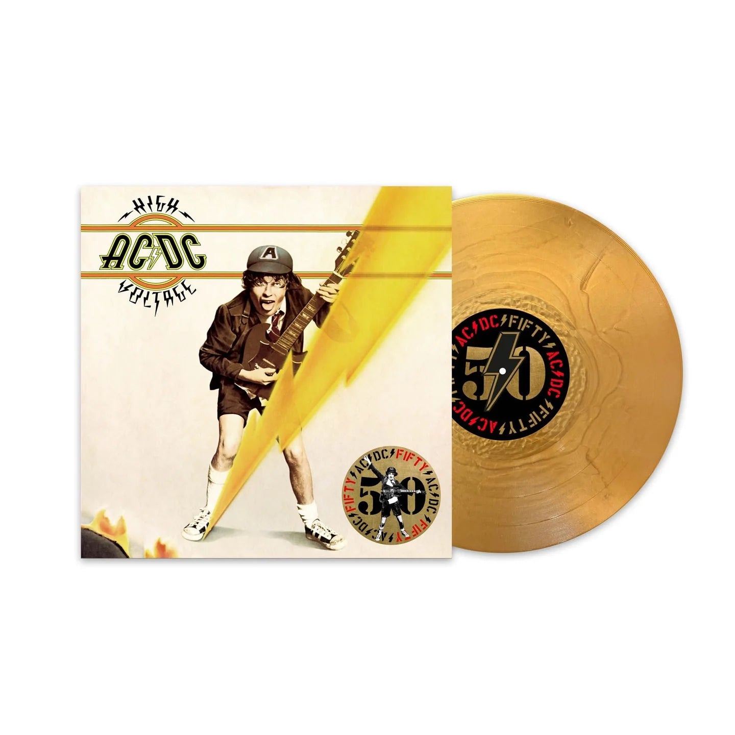 AC/DC - High Voltage Gold Edition LP (Gold Vinyl)