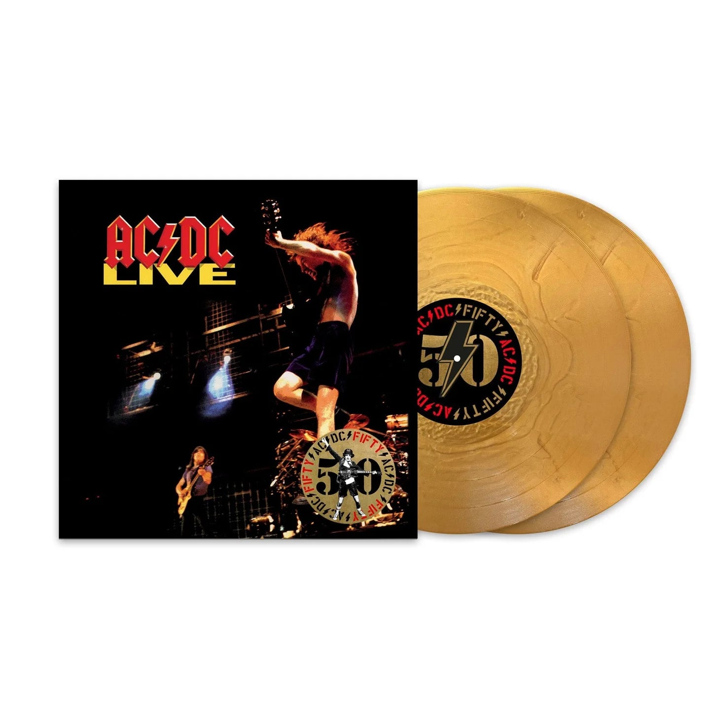 AC/DC - Live Gold Edition LP (Gold Vinyl)