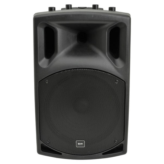 QTX QX12PA-Plus 12'' PA Speaker w/ Bluetooth/USB/SD/FM Player & Wireless Microphones