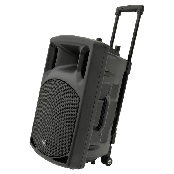 QTX QX12PA-Plus 12'' PA Speaker w/ Bluetooth/USB/SD/FM Player & Wireless Microphones