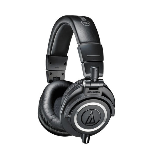 Audio Technica ATH-M50x Studio Monitor Headphones, Black