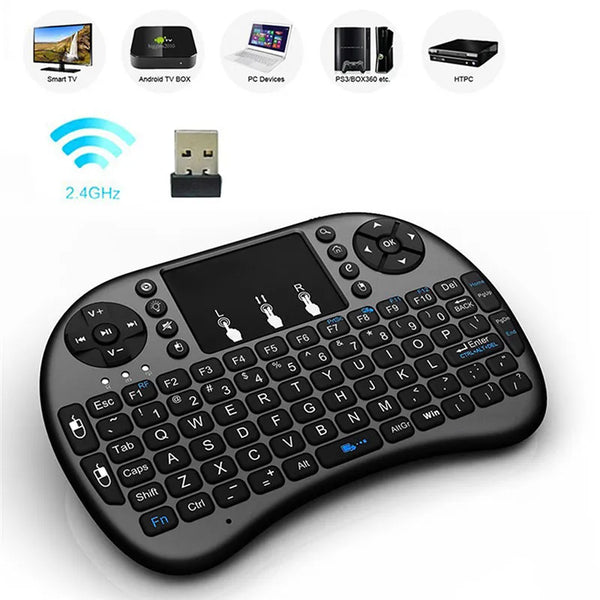 Mini Wireless Keyboard 2.4G Air Mouse Remote & Touchpad For Android TV Box/PC/Smart TV