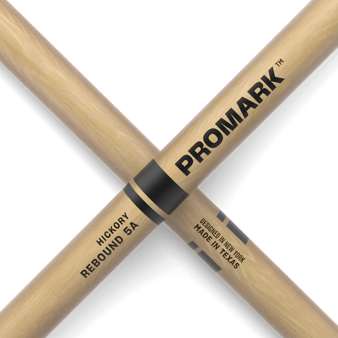 Promark Rebound 5A Hickory Wood Tip Drumsticks