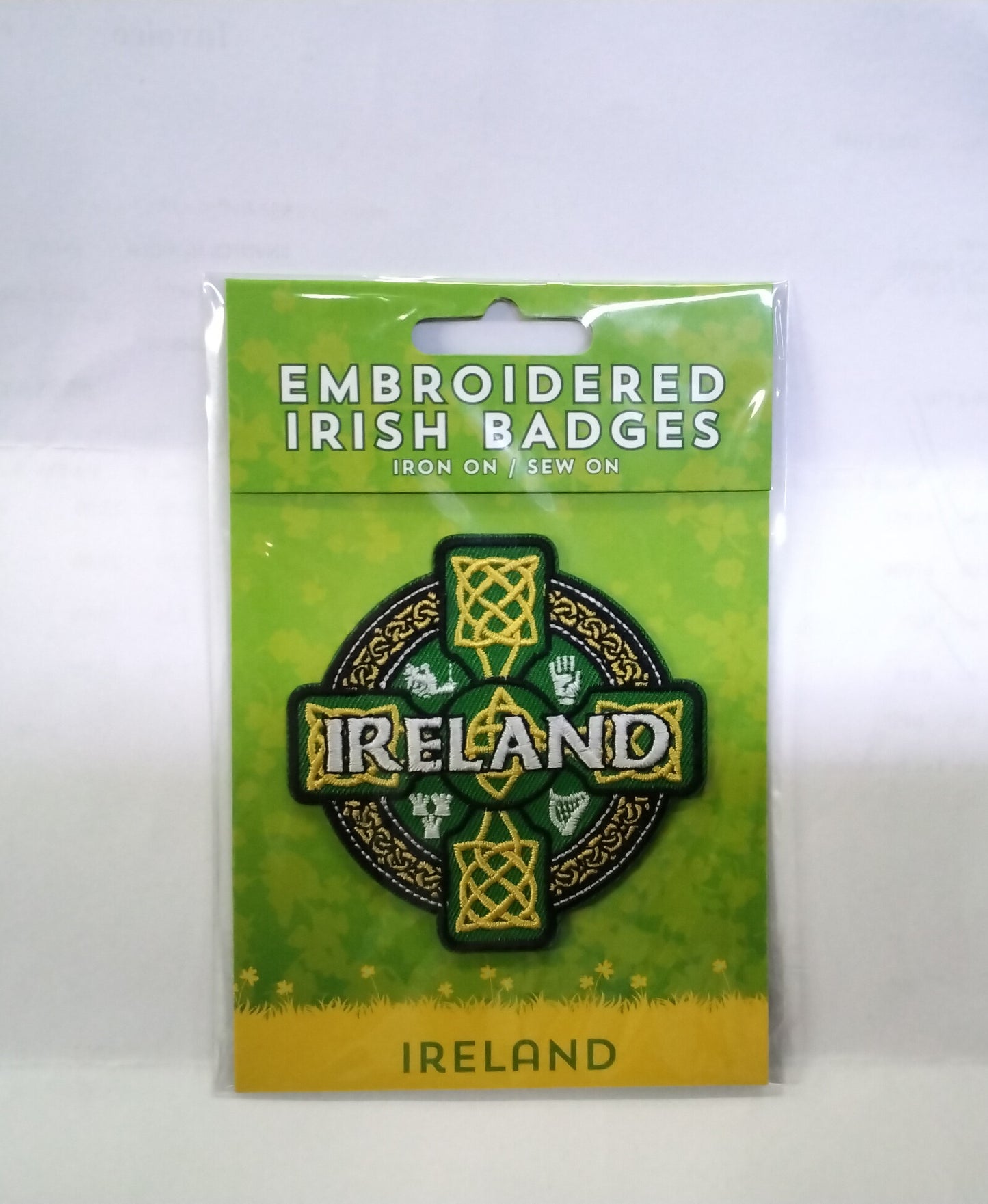 Irish Embroidered Patches/Badges