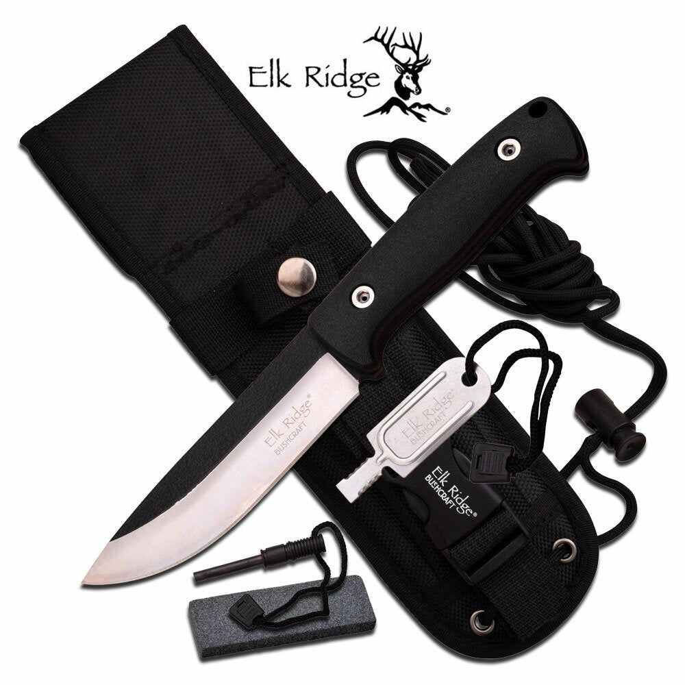 Elk Ridge Fixed Blade Survival Knife