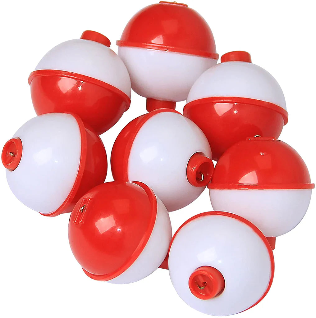Bobin Rotation Float Clip On Float/Bobbin - Red & White (Various Sizes) – DENNISTONS