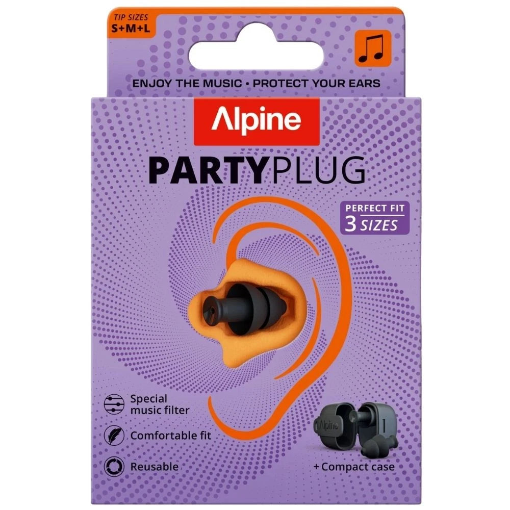 Alpine Hearing Protection PartyPlug Earplugs (ALP-PP)