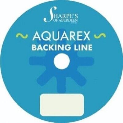 Sharpe's Of Aberdeen Aquarex Backing Line - Hi-Vis Yellow (30lb / 100m)