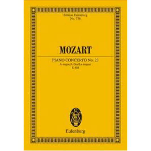 Wolfgang Amadeus Mozart: Piano Concerto No.23 In A Kv.488: Piano