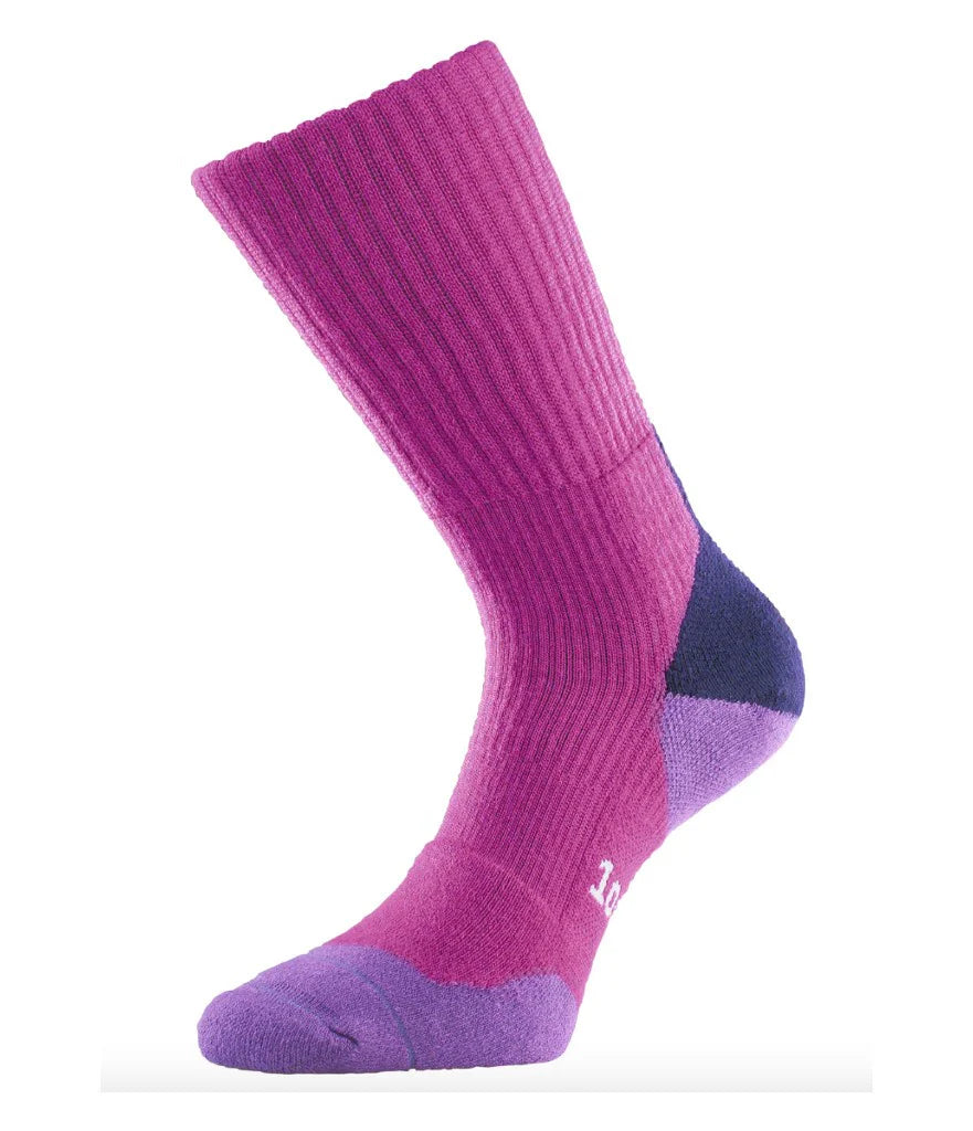 1000 Mile Fusion Walk Single Layer Socks (Ladies & Gents) Twin Pack