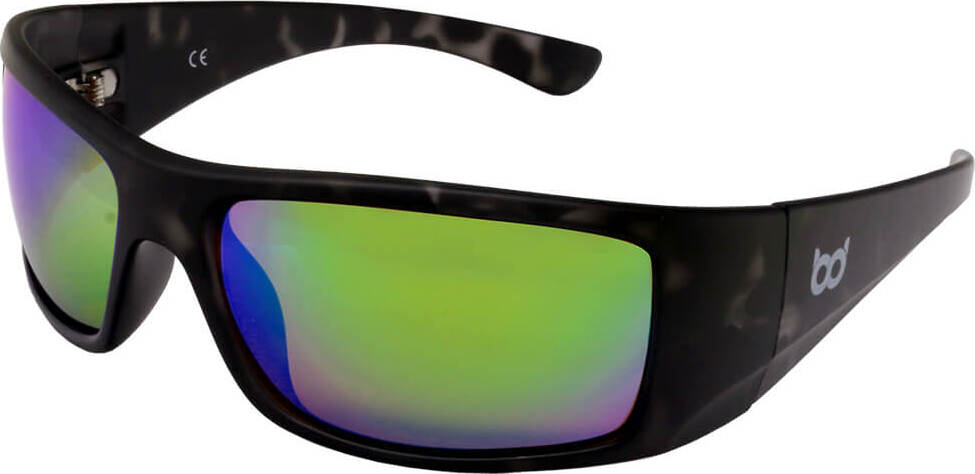 Big Dog Stringray Sunglasses - Tortoise Shell Frame/ Green Lens (BDSTKG)