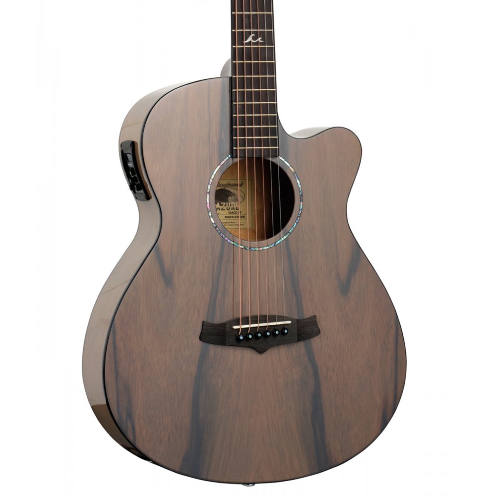 Tanglewood Azure Electro-Acoustic Guitar, Harbour Grey Gloss (TA4CEGY)