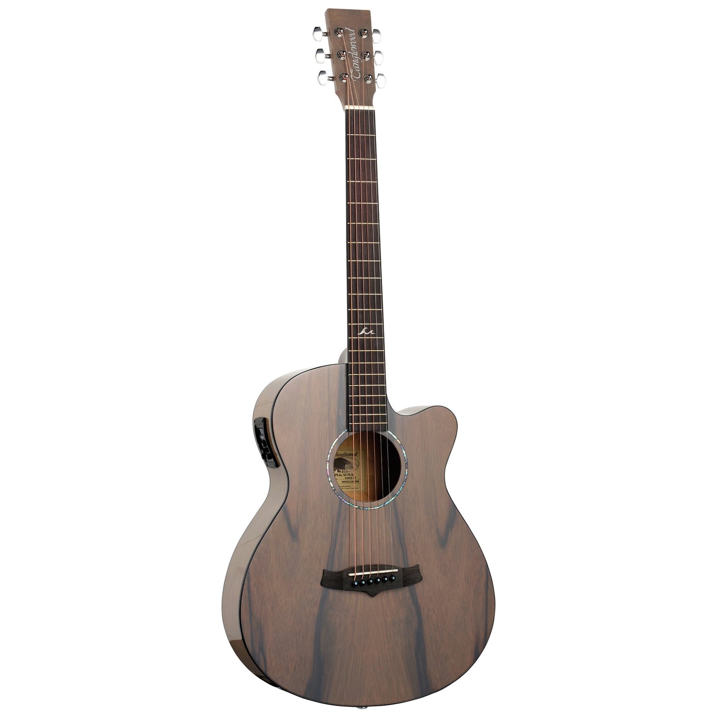 Tanglewood Azure Electro-Acoustic Guitar, Harbour Grey Gloss (TA4CEGY)