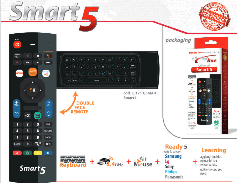 Jolly Line Smart 5 Universal Remote Control